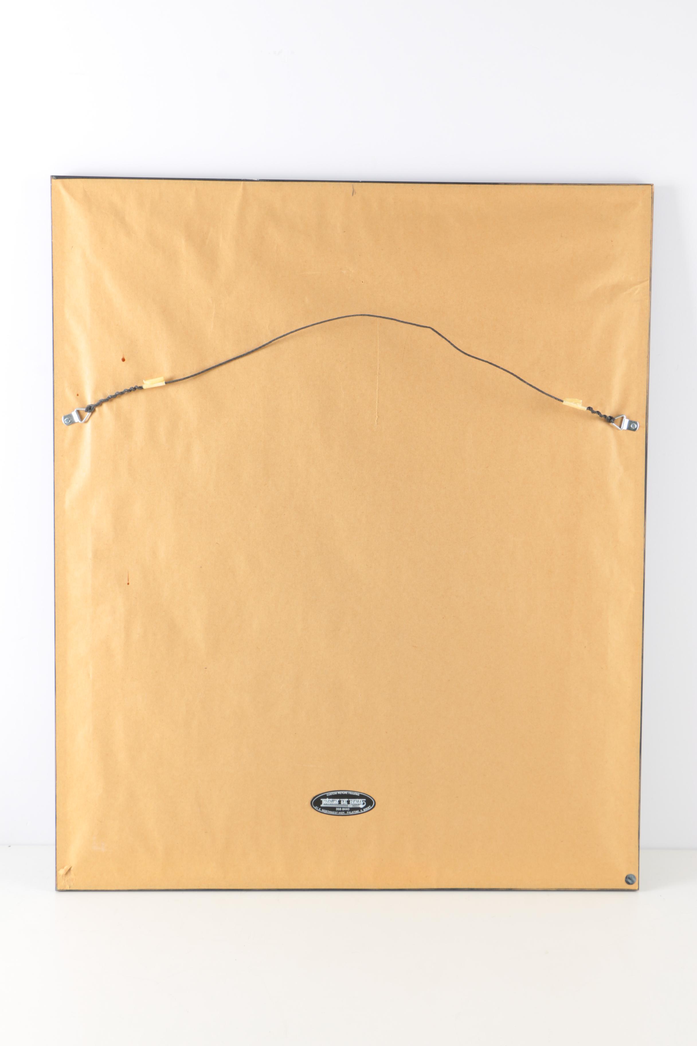 Ronald Fritkin Original Ink Wash Character Studies