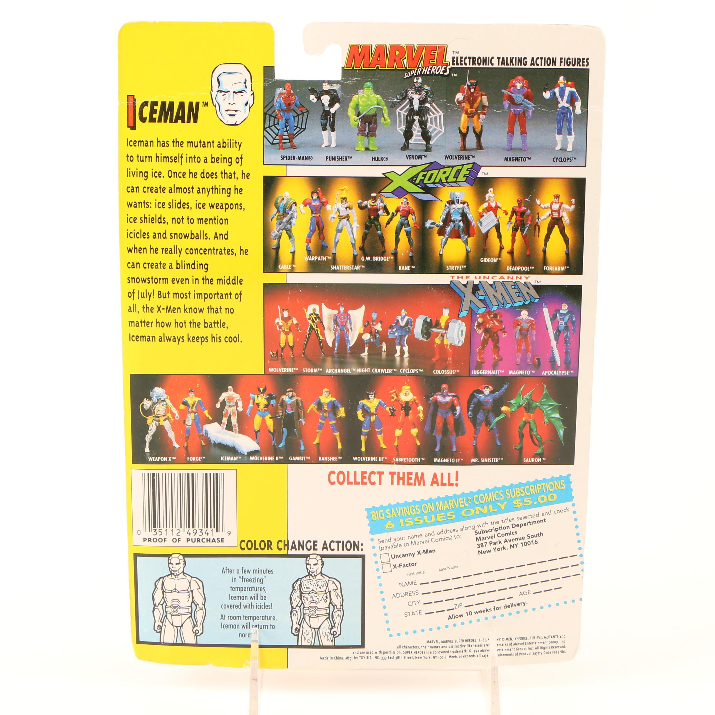 "The Uncanny X-Men" and "Maximum Carnage" Action Figures