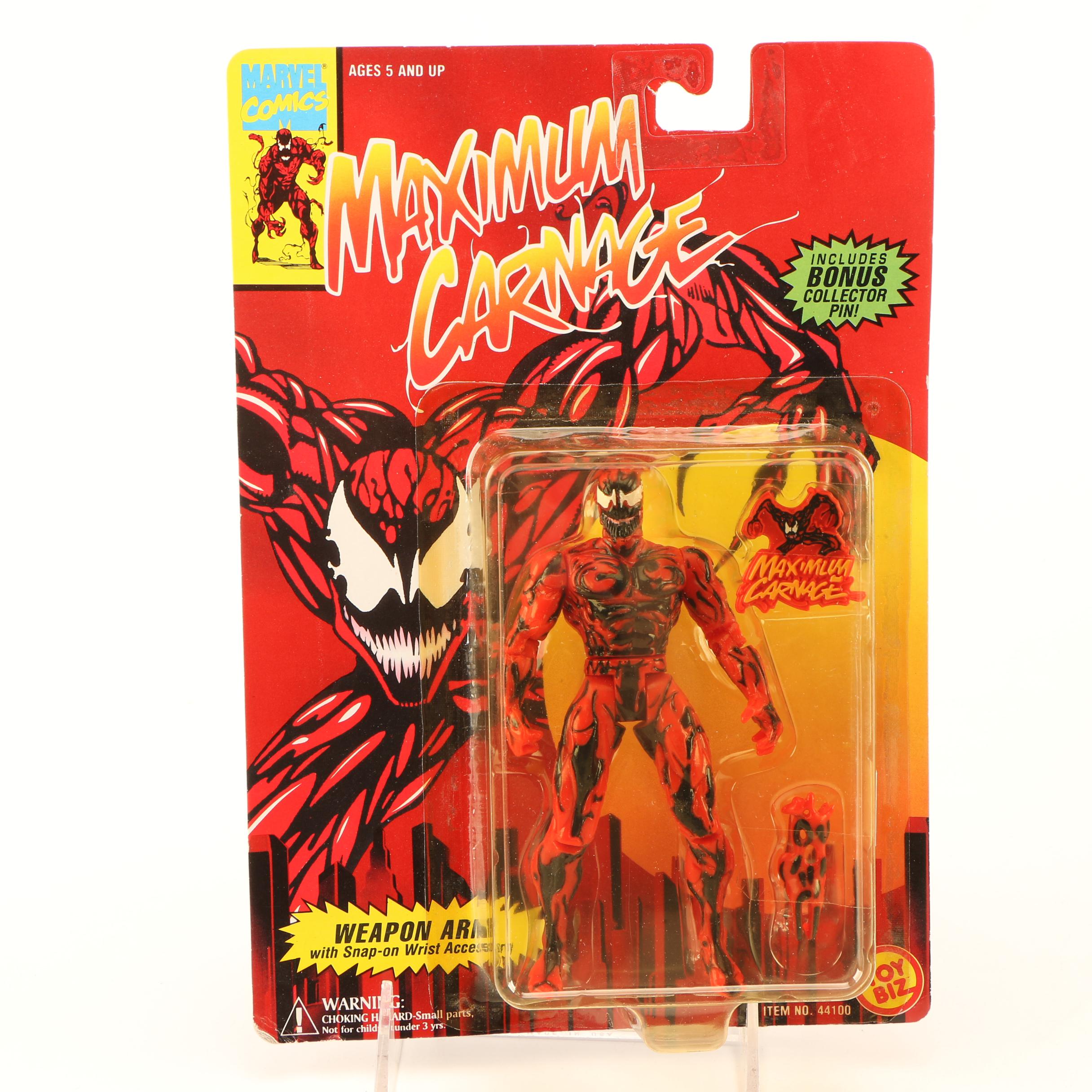 "The Uncanny X-Men" and "Maximum Carnage" Action Figures