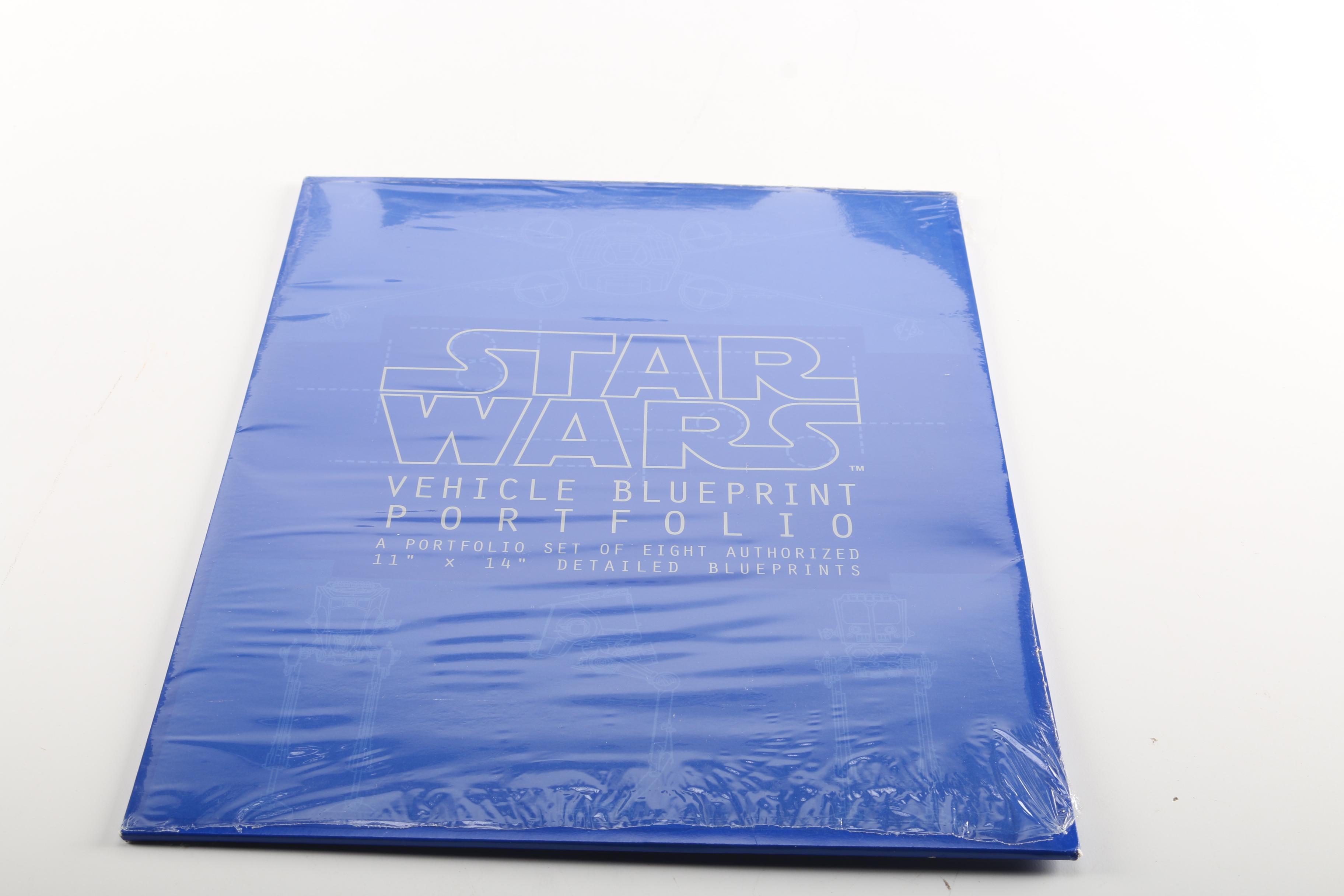 "Star Wars" Vehicle Blueprint Portfolio and Special Collector's Edition Chromart Prints