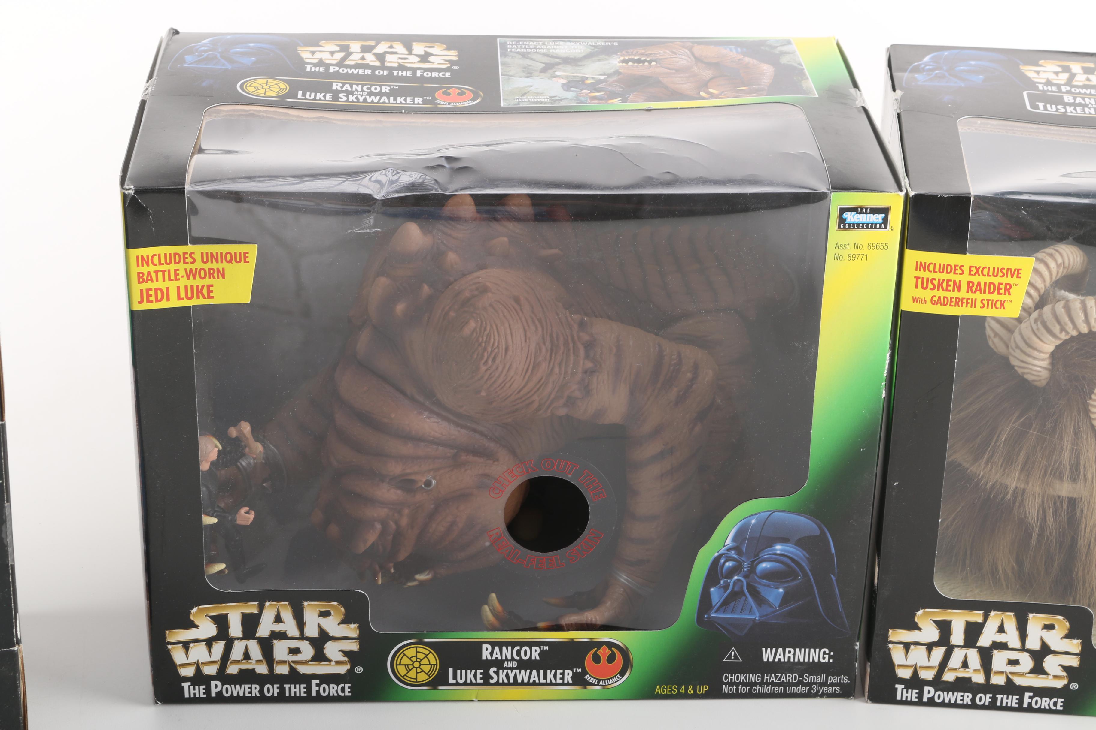 "Star Wars" Talking Bank and Figurines