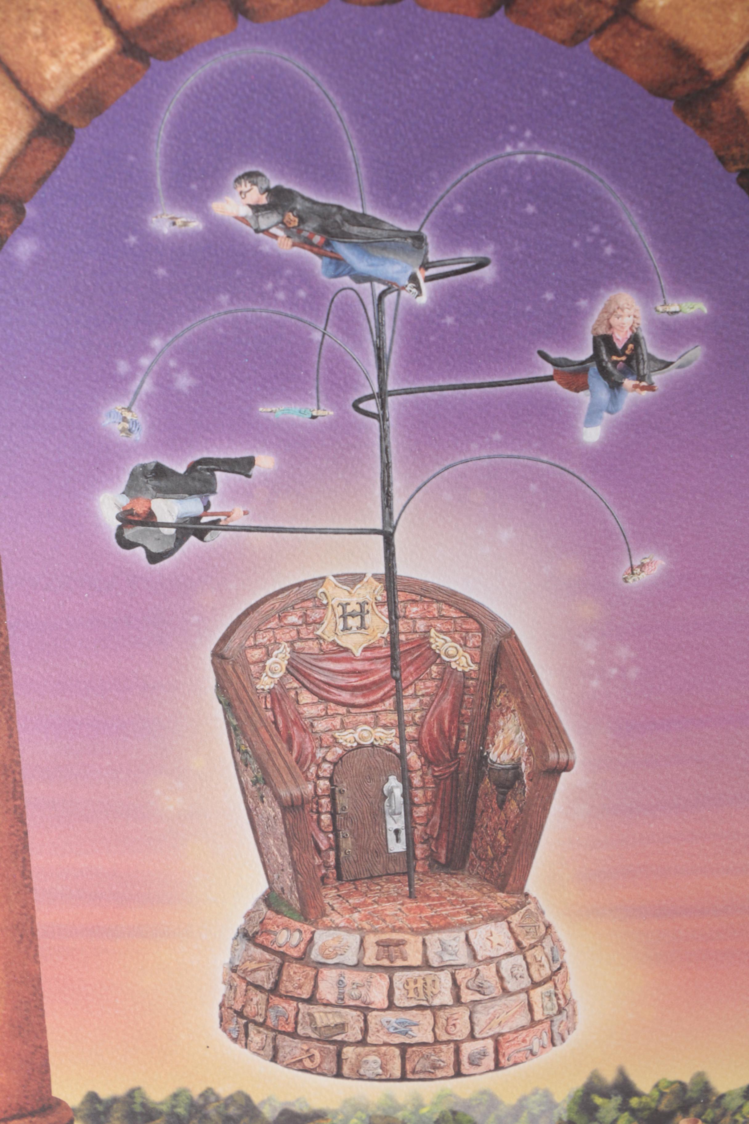 "Harry Potter" Department 56 Décor and Bachmann Train Set