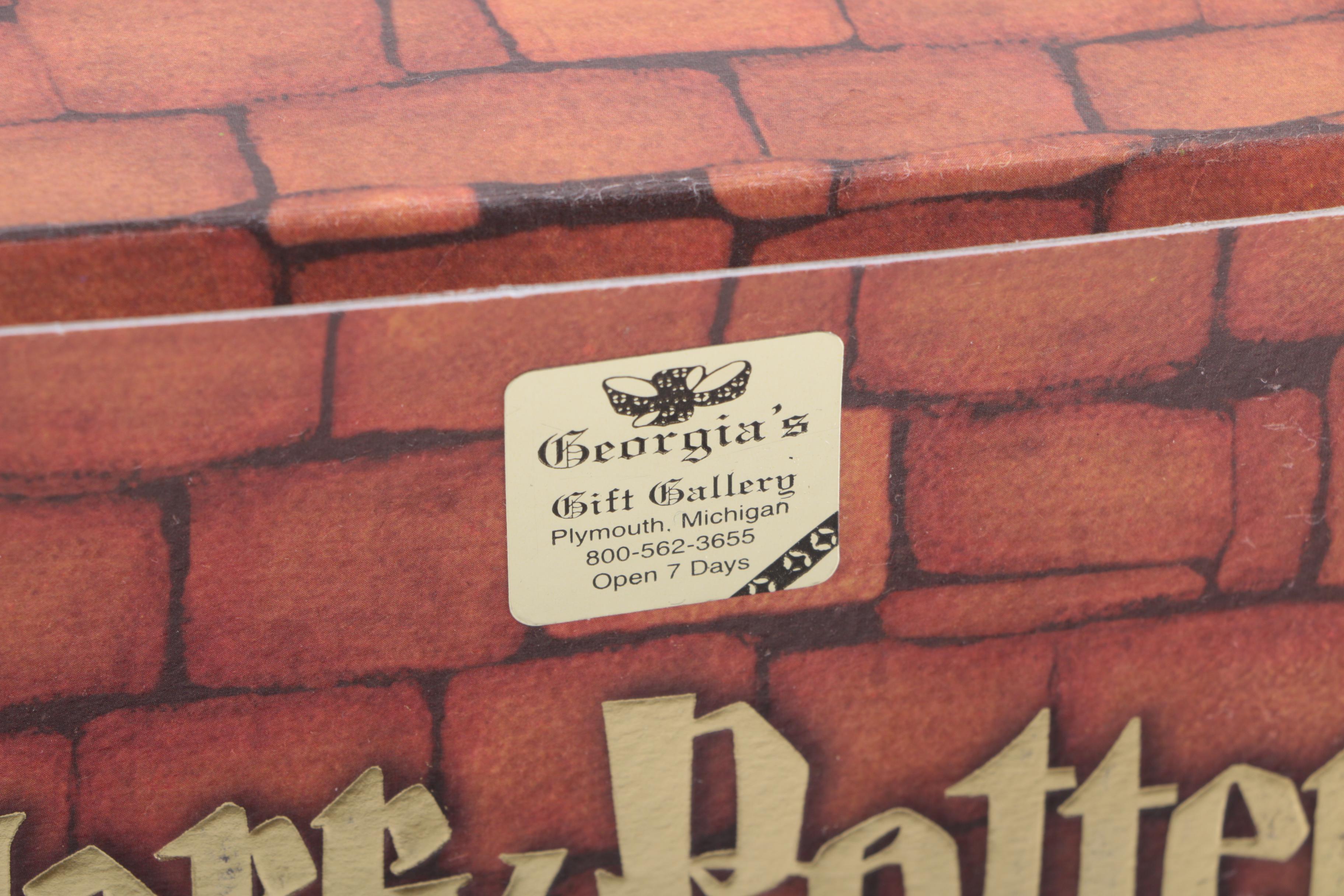 "Harry Potter" Department 56 Décor and Bachmann Train Set