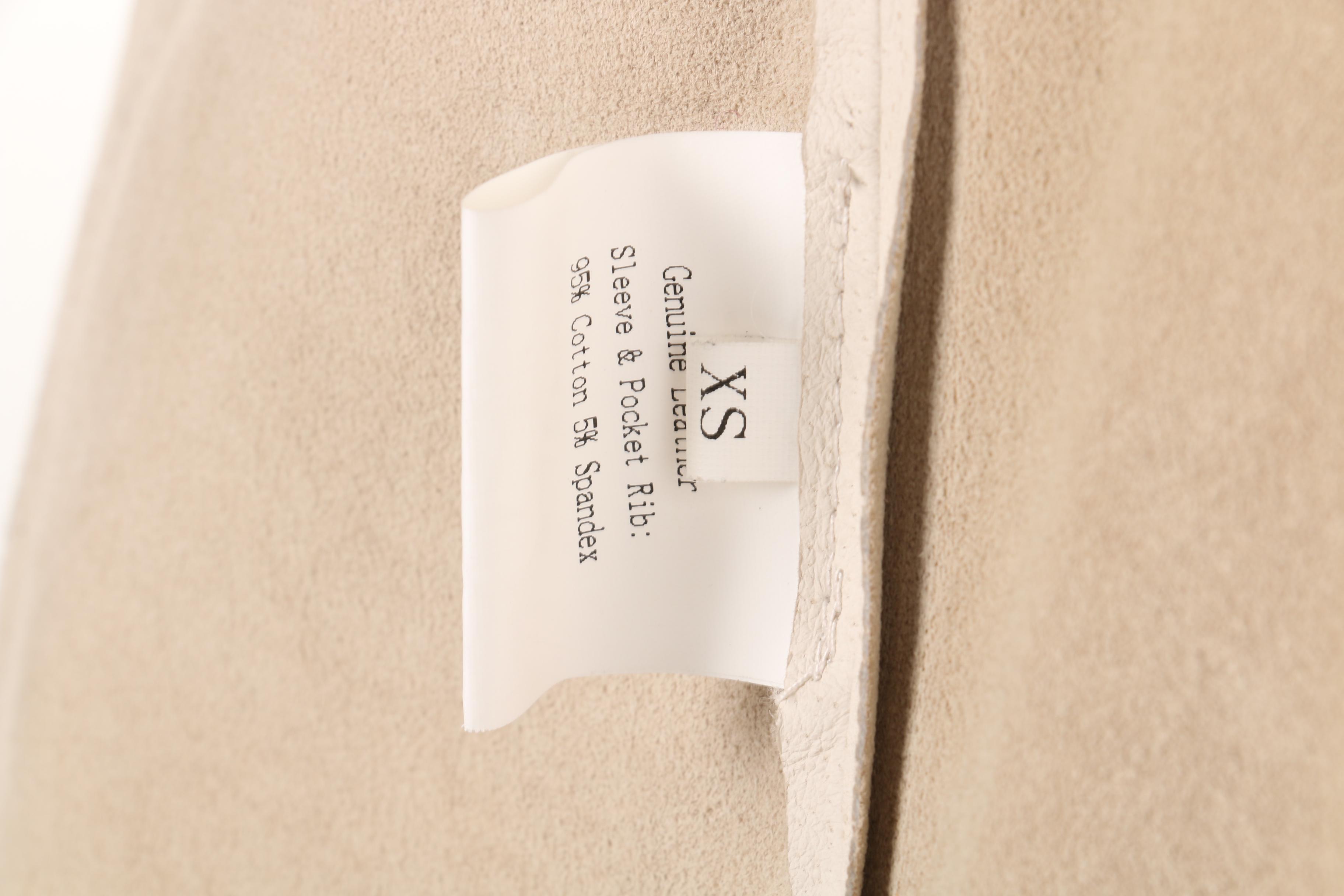 Black and White Leather Jacket by Jakett