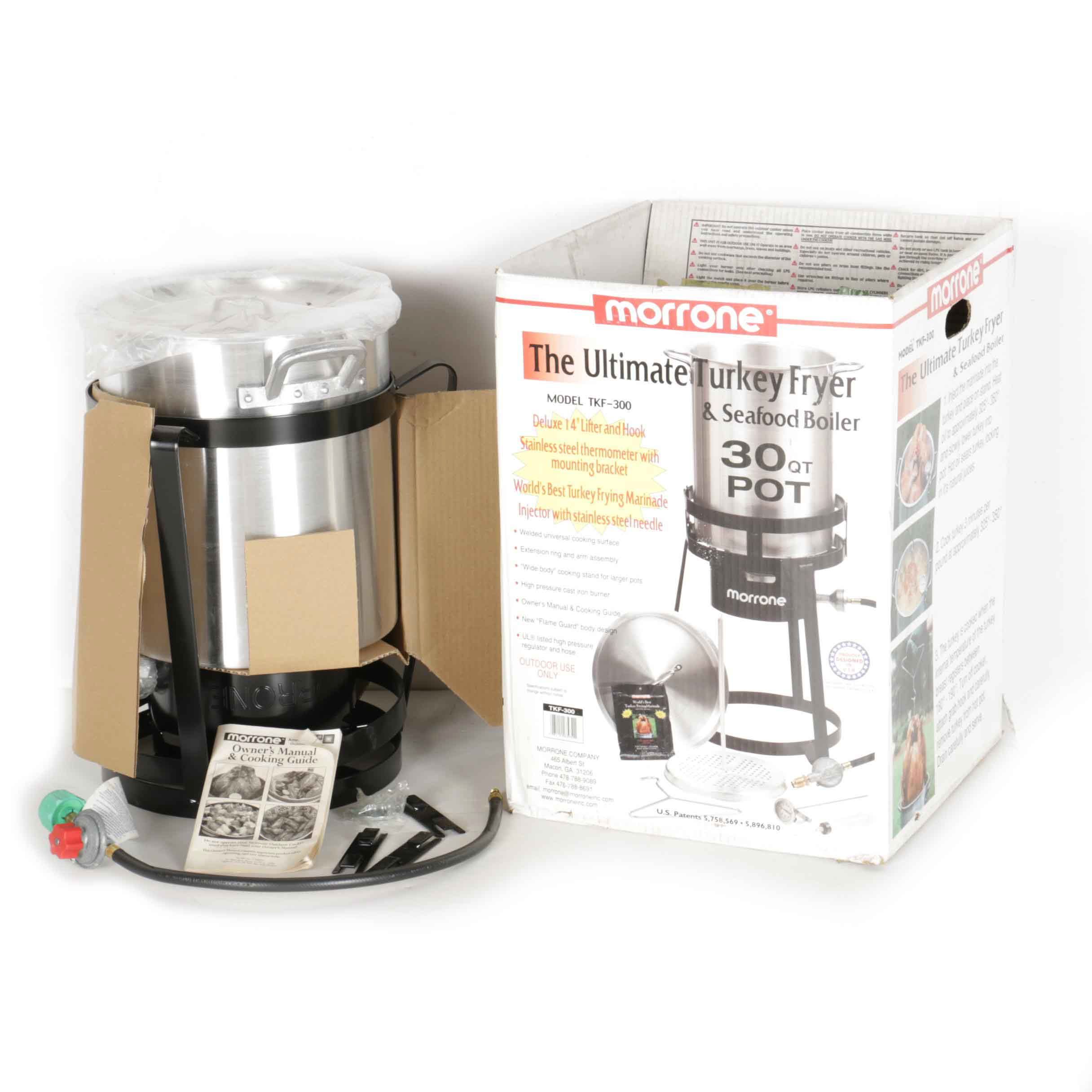 Morrone "The Ultimate Turkey Fryer & Seafood Boiler"