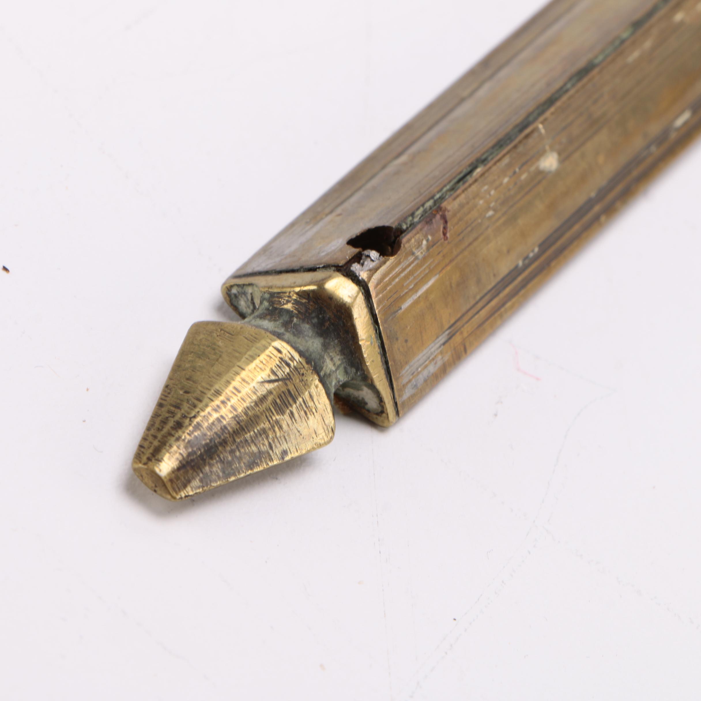 Antique Brass Stair Rod Set