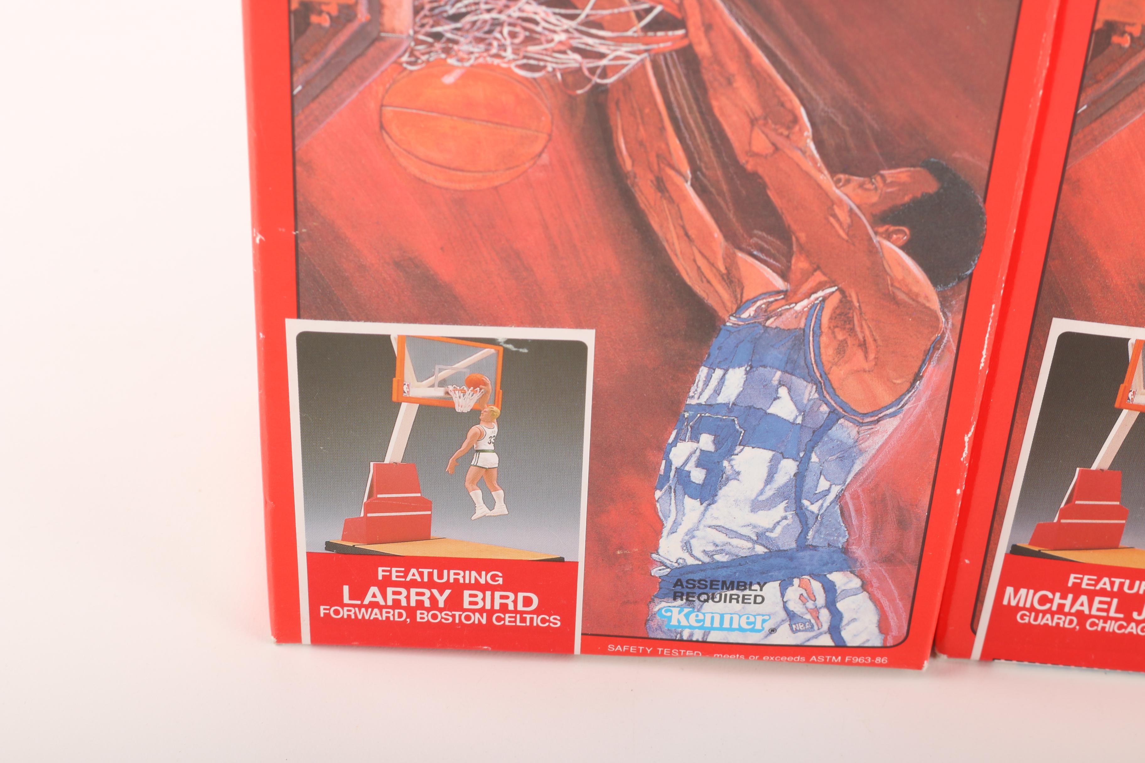 Seven Assorted Slam Dunk Superstars Starting Lineup Boxes