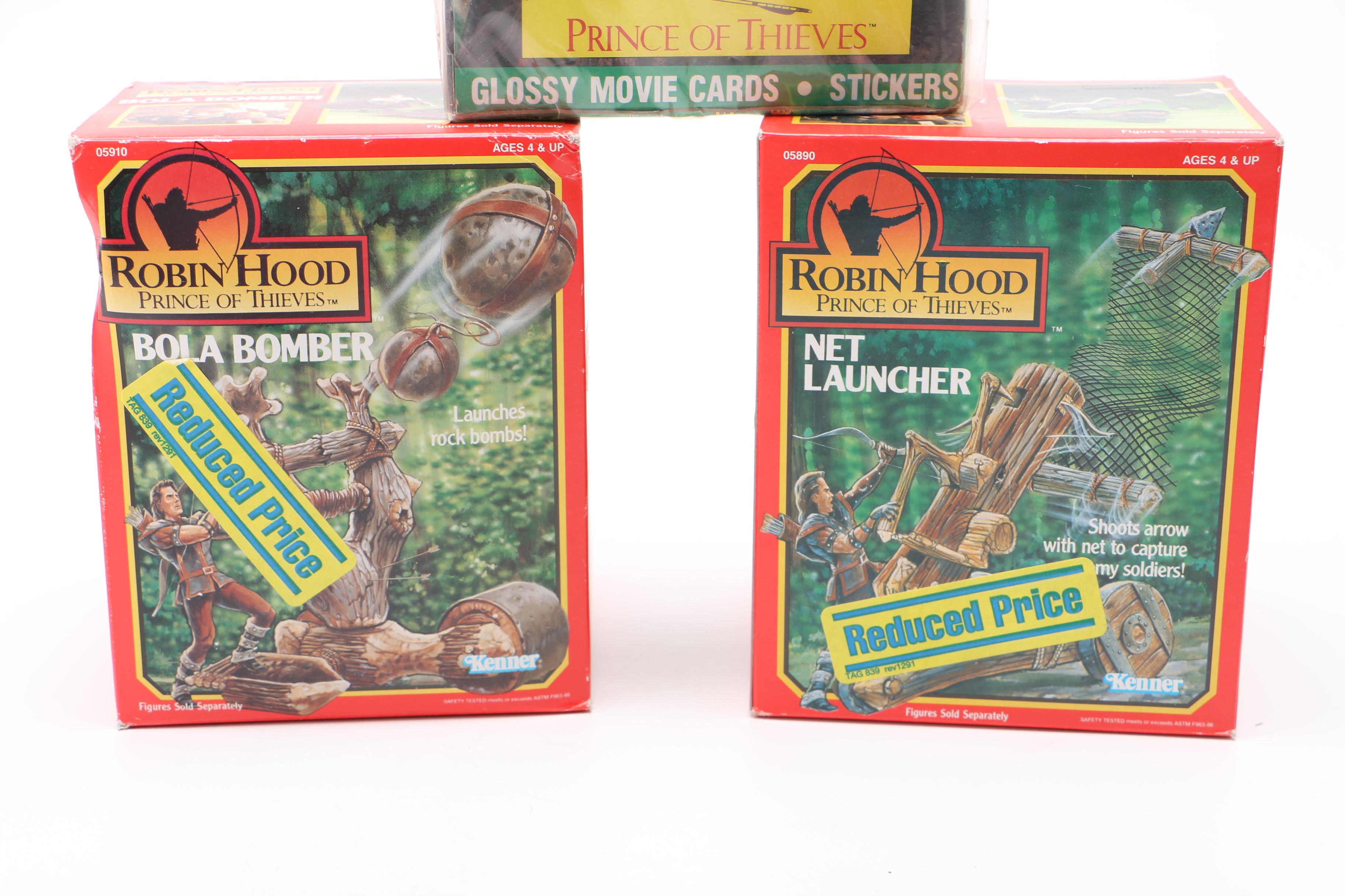 "Robin Hood: Prince of Thieves" VHS and Action Figures