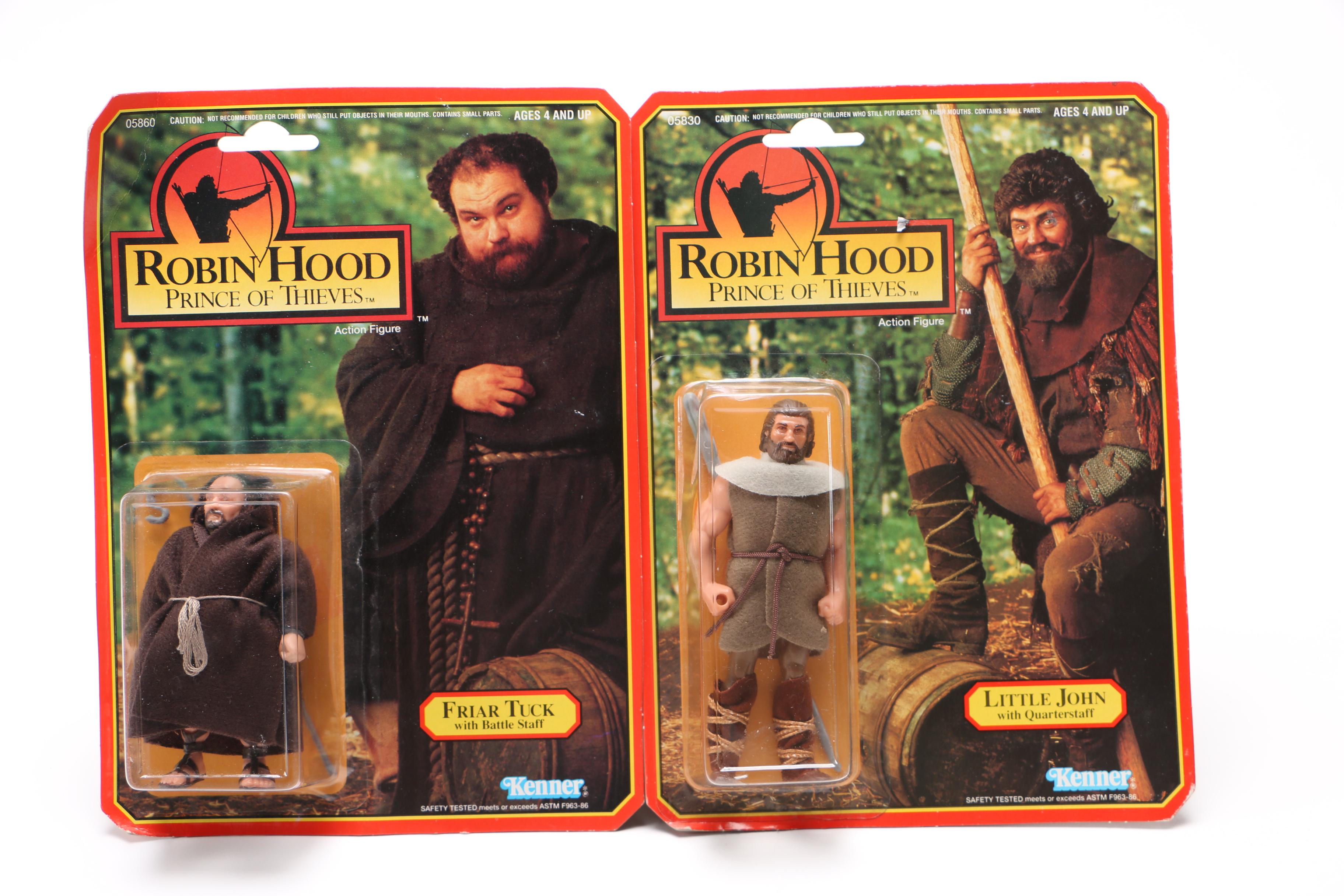 "Robin Hood: Prince of Thieves" VHS and Action Figures