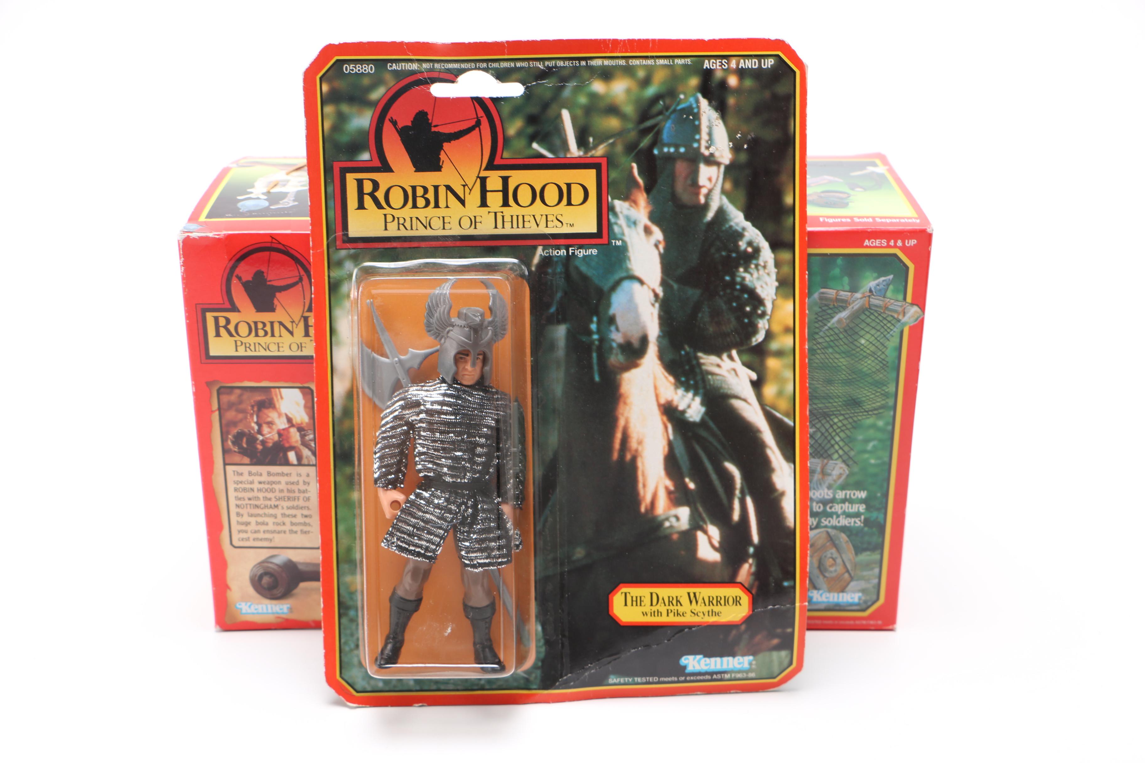 "Robin Hood: Prince of Thieves" VHS and Action Figures