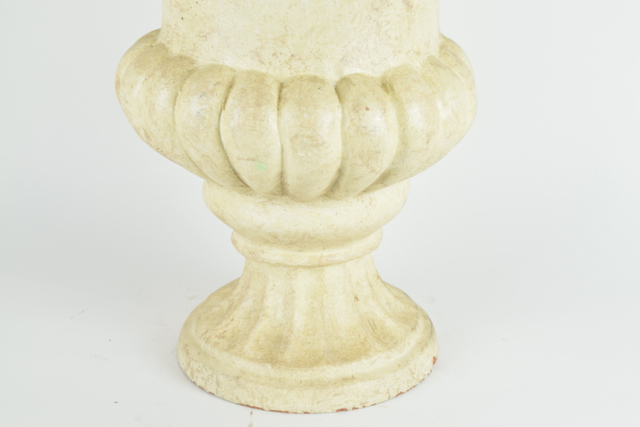 Cream Tone Neoclassical Style Terracotta Urn Planter