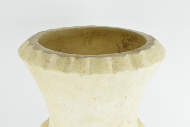 Cream Tone Neoclassical Style Terracotta Urn Planter