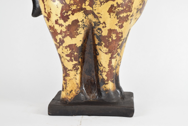 Piebald Horse Terra Cotta Sculpture