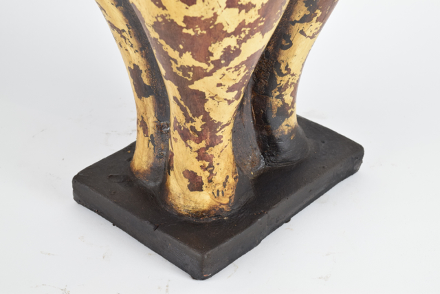 Piebald Horse Terra Cotta Sculpture