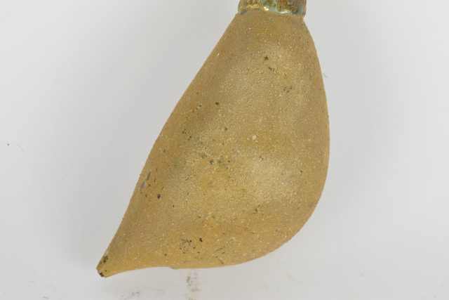 Painted Art Glass Fruit Sculpture