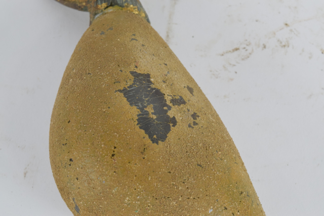 Painted Art Glass Fruit Sculpture