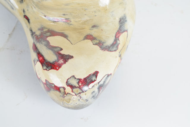 Art Pottery Seated Female Terracotta Sculpture