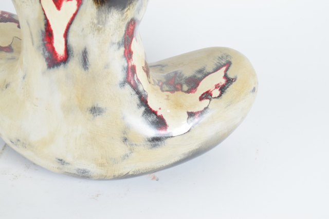 Art Pottery Seated Female Terracotta Sculpture