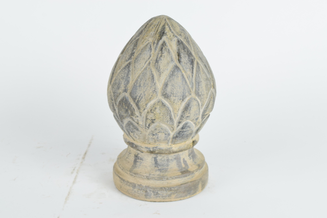 Glazed Terracotta Artichoke Finial