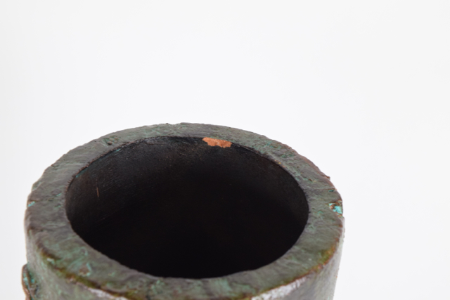 Antiqued Neoclassical Style Terracotta Vase