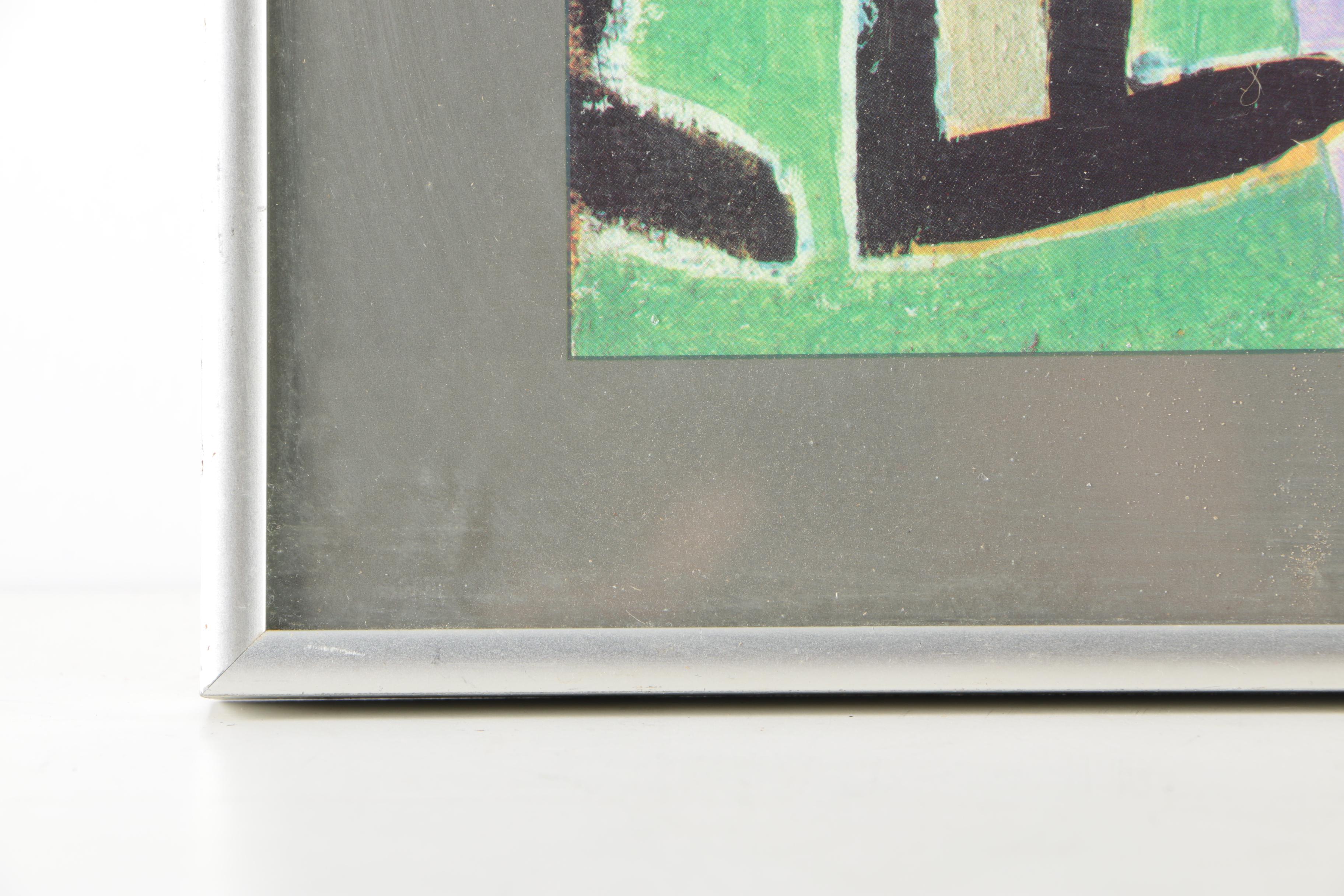 After Paul Klee Offset Lithograph "Capriccio in February"