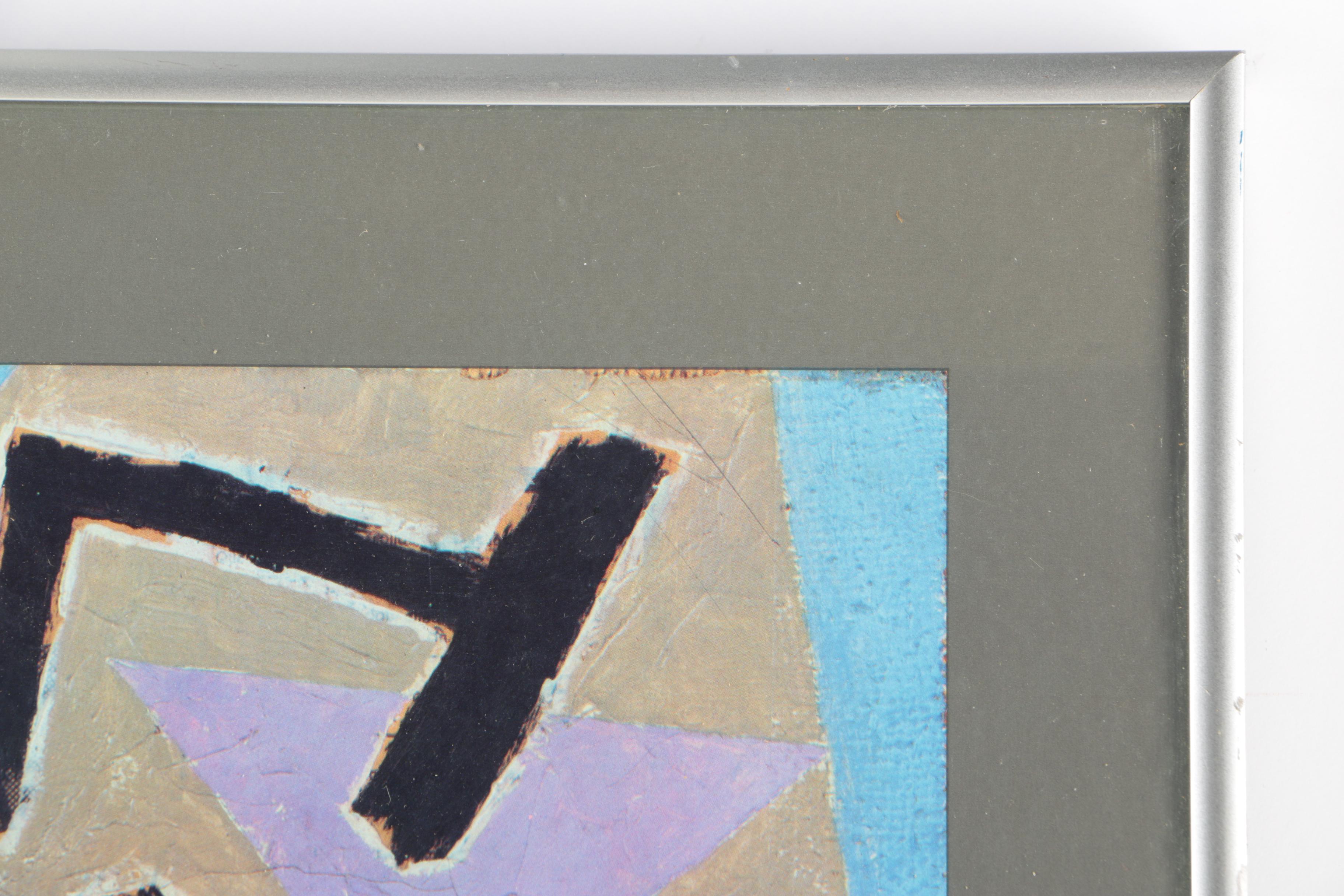 After Paul Klee Offset Lithograph "Capriccio in February"