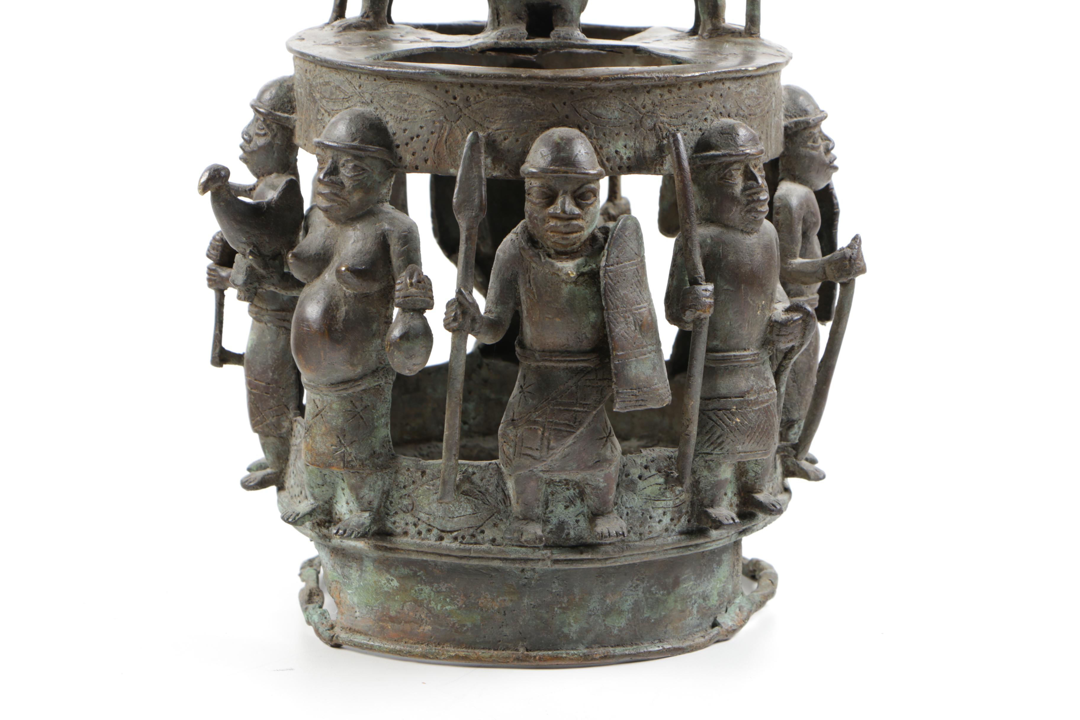 African Brass Sculpture