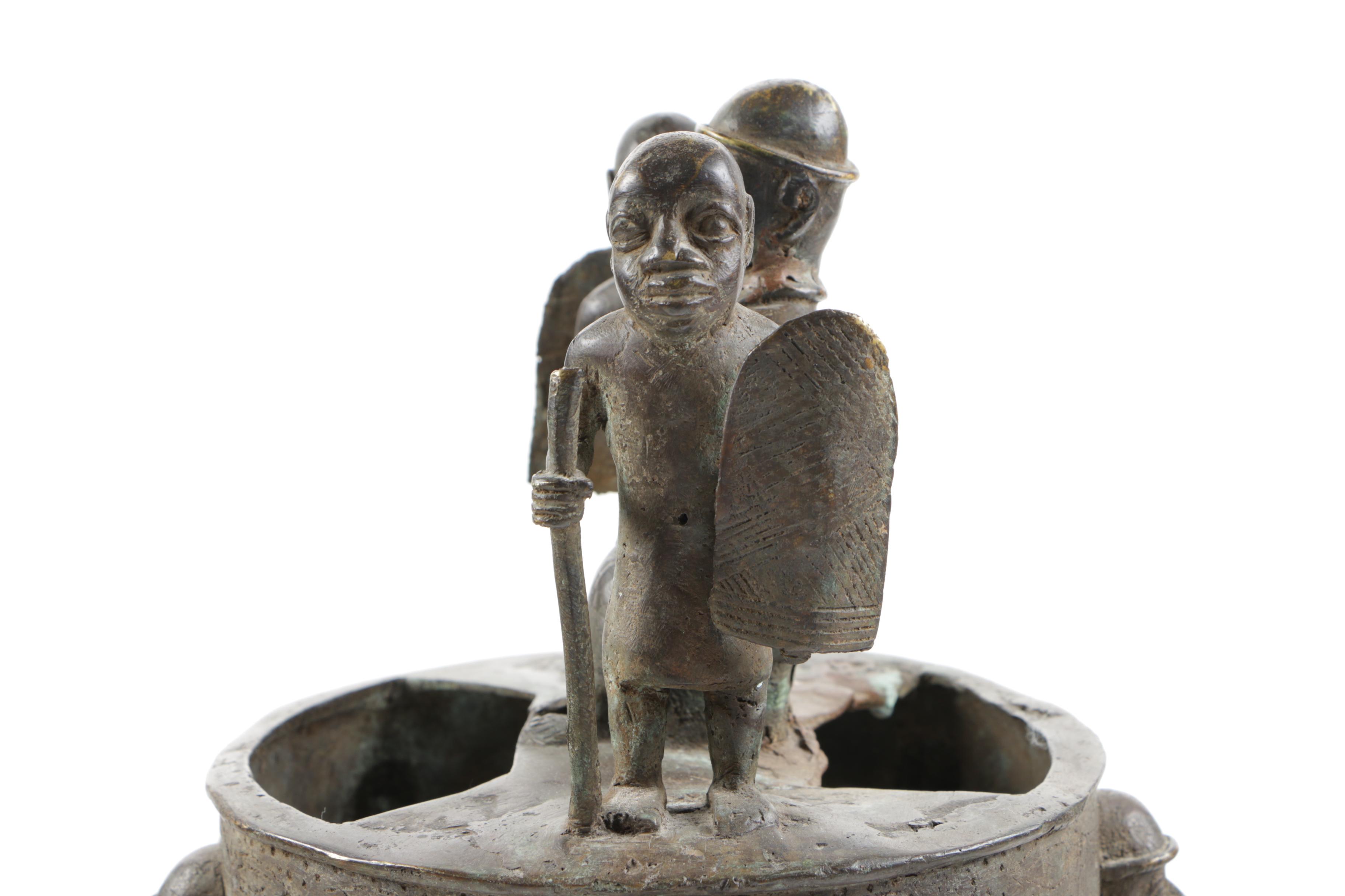 African Brass Sculpture