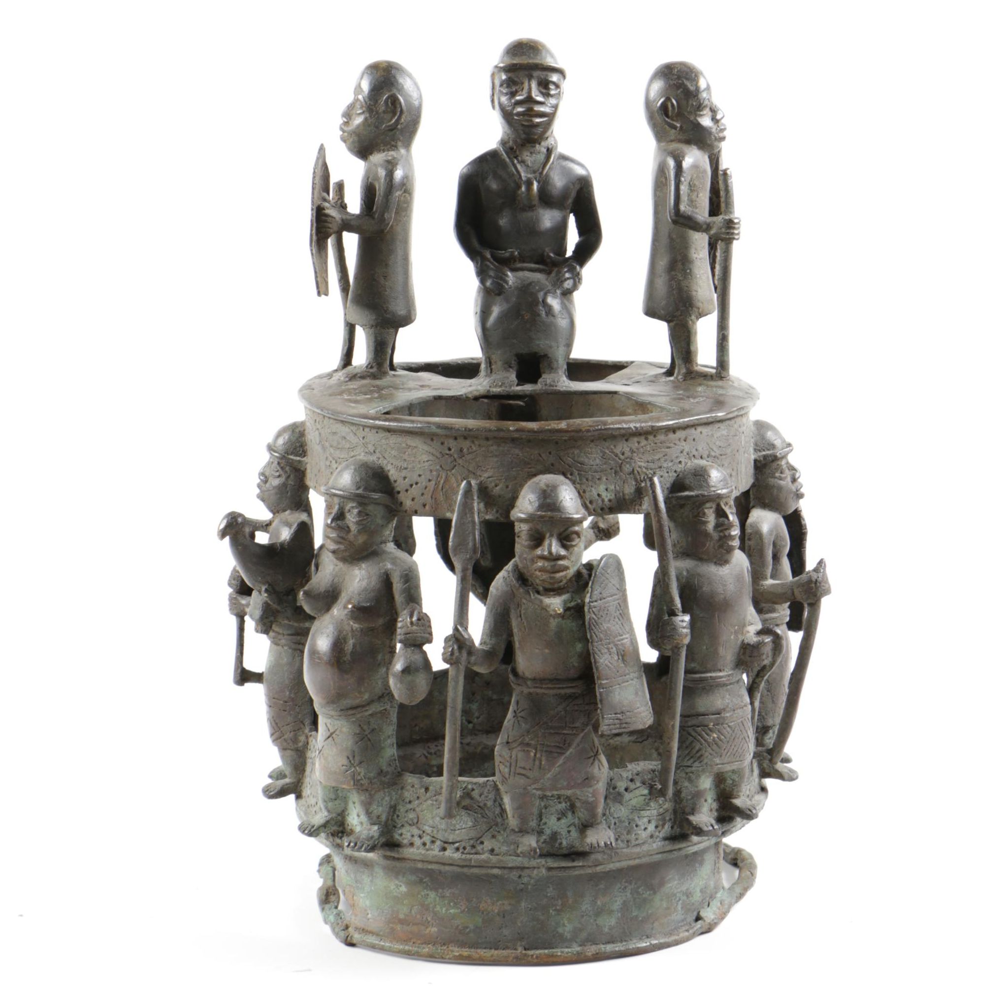 African Brass Sculpture