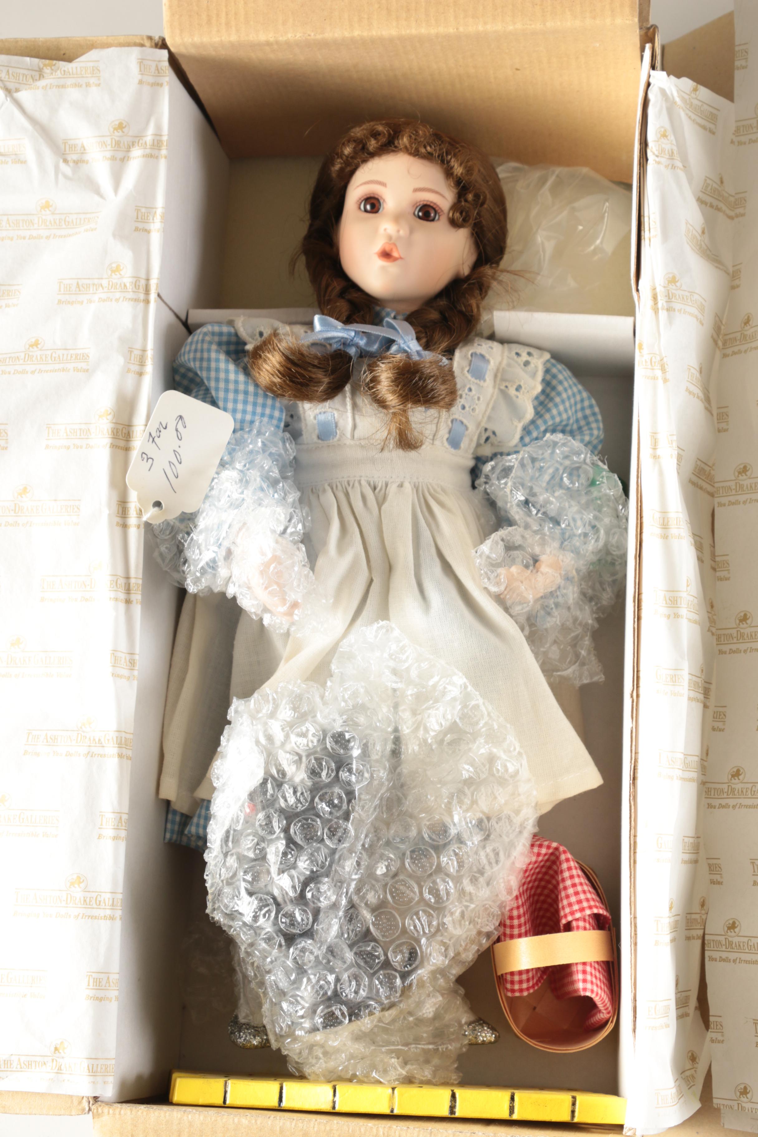 Ashton-Drake Galleries "The Wonderful Wizard of Oz" Porcelain Dolls