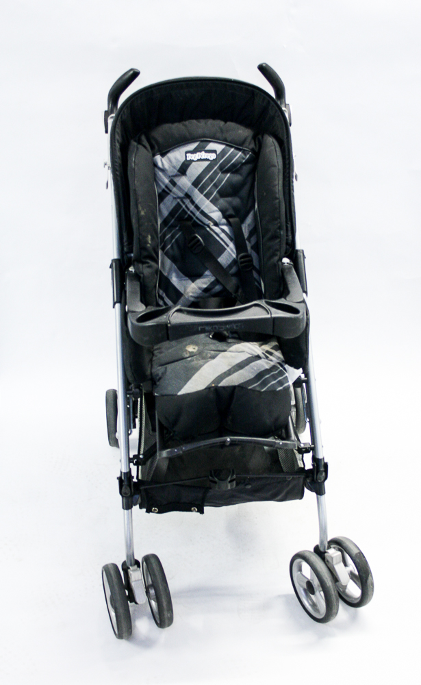 Peg Perego Pliko Switch Stroller and Fisher Price Nature's Touch Cradle Swing