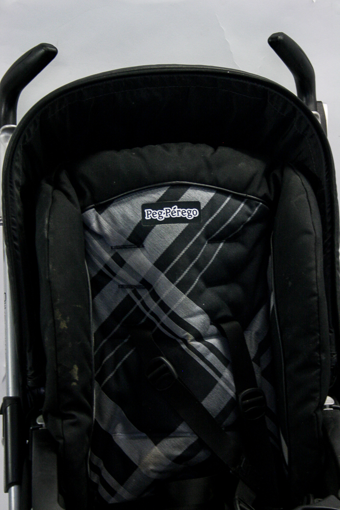 Peg Perego Pliko Switch Stroller and Fisher Price Nature's Touch Cradle Swing