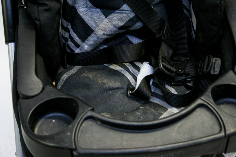 Peg Perego Pliko Switch Stroller and Fisher Price Nature's Touch Cradle Swing