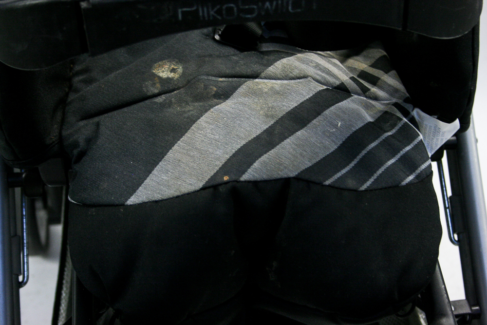 Peg Perego Pliko Switch Stroller and Fisher Price Nature's Touch Cradle Swing