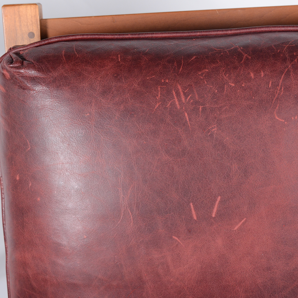 Mission Style Bow Arm Morris Chair and Ottoman from Stickley