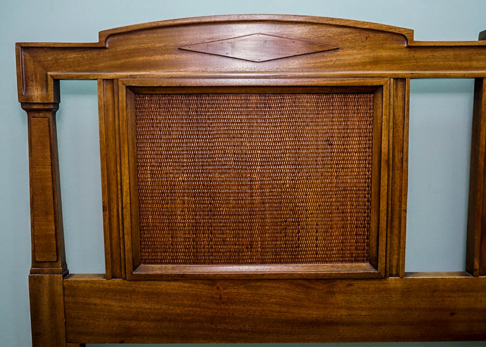 Mid-Century Full Size Bed Frame