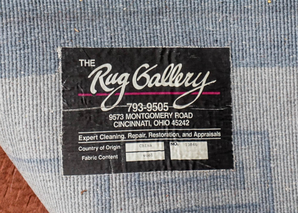 Hand Knotted Chinese Wool Area Rug