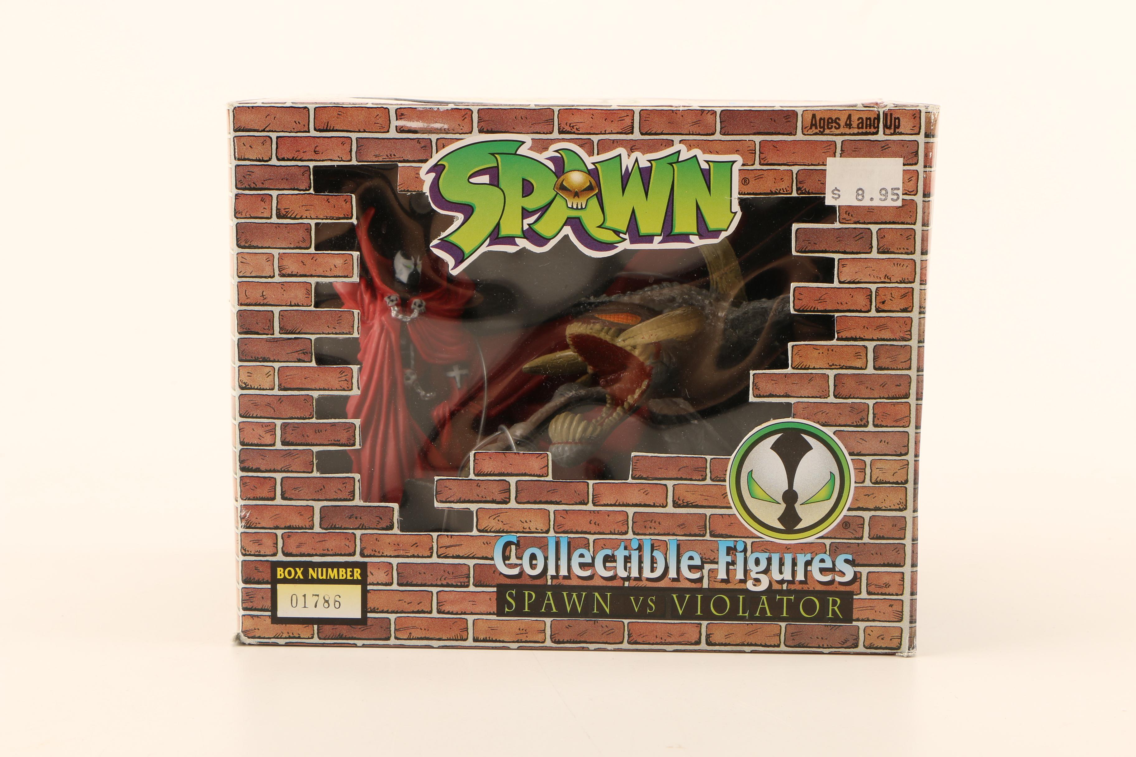 Assortment of McFarlane's "Spawn" Figures and Toys