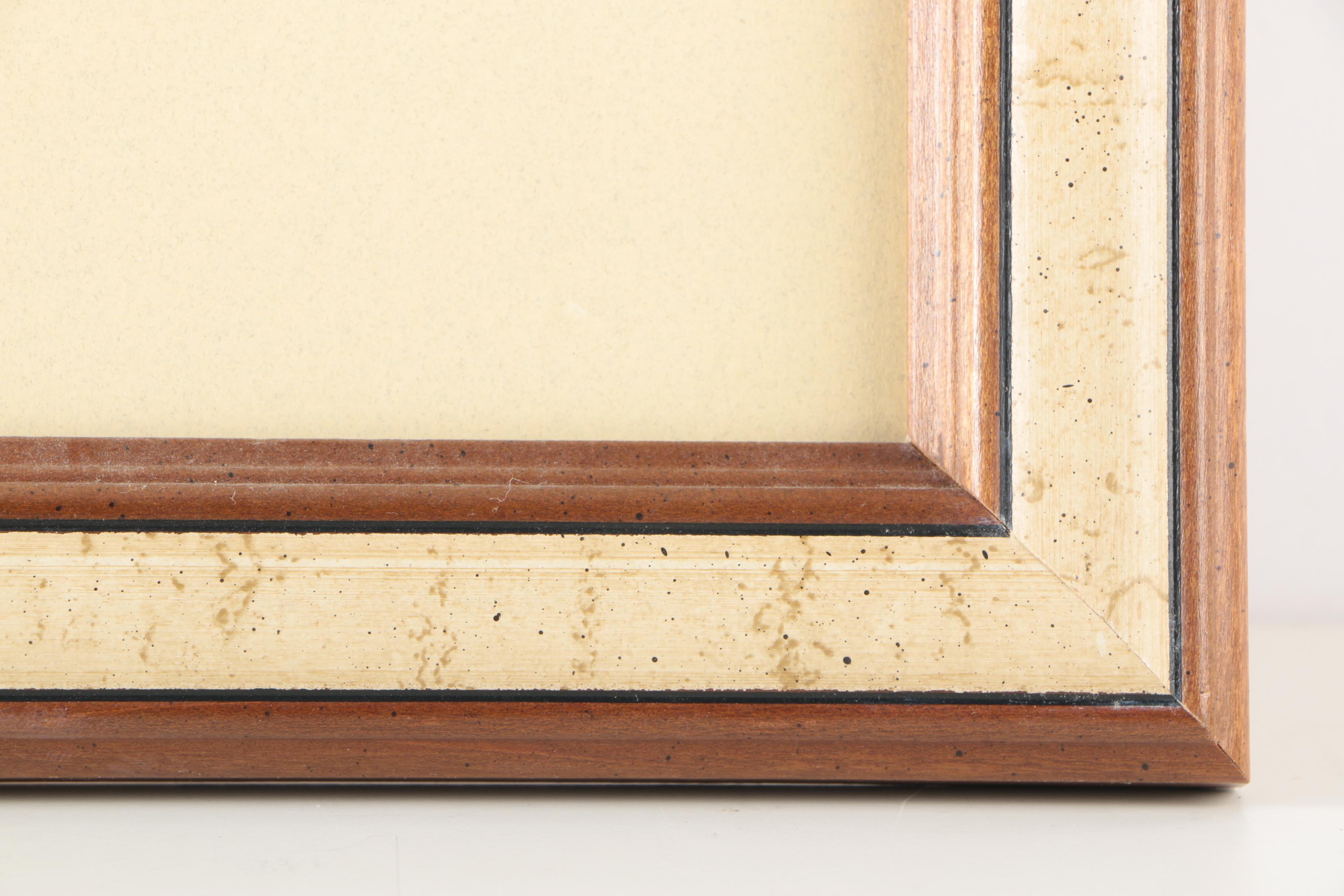 1972 Carol Houck Serigraph on Paper "Pampered Pets"