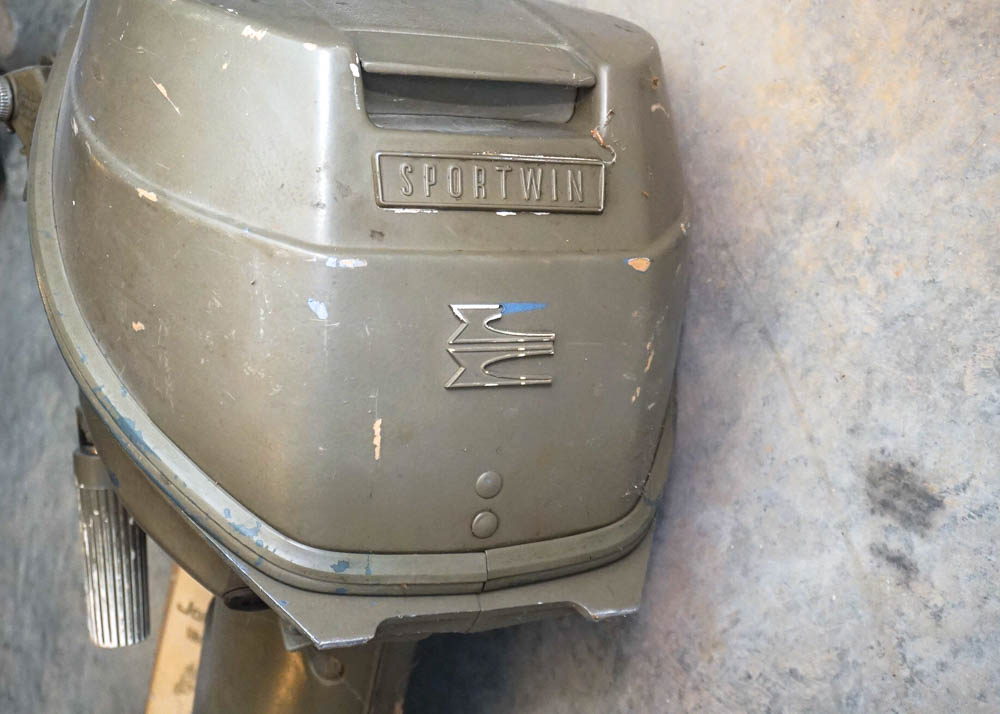 1968 Johnson Evinrude "SportWin" 9.5HP Outboard Motor