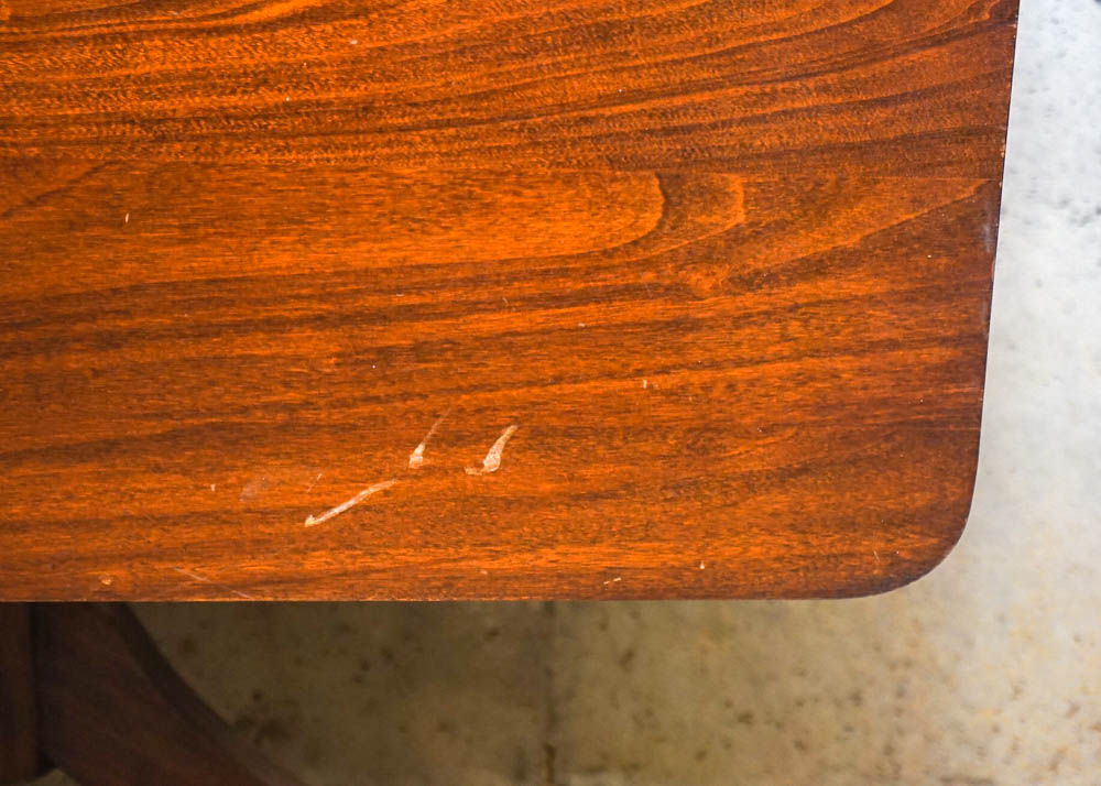 Duncan Phyfe Style Drop-Leaf Dining Table