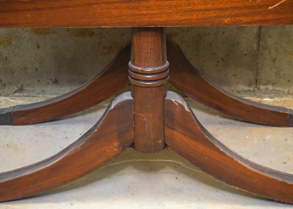Duncan Phyfe Style Drop-Leaf Dining Table
