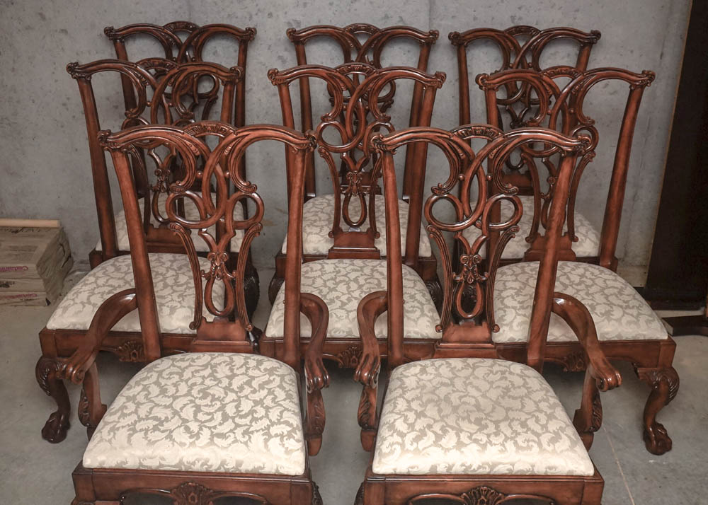 Chippendale Style Dining Chairs