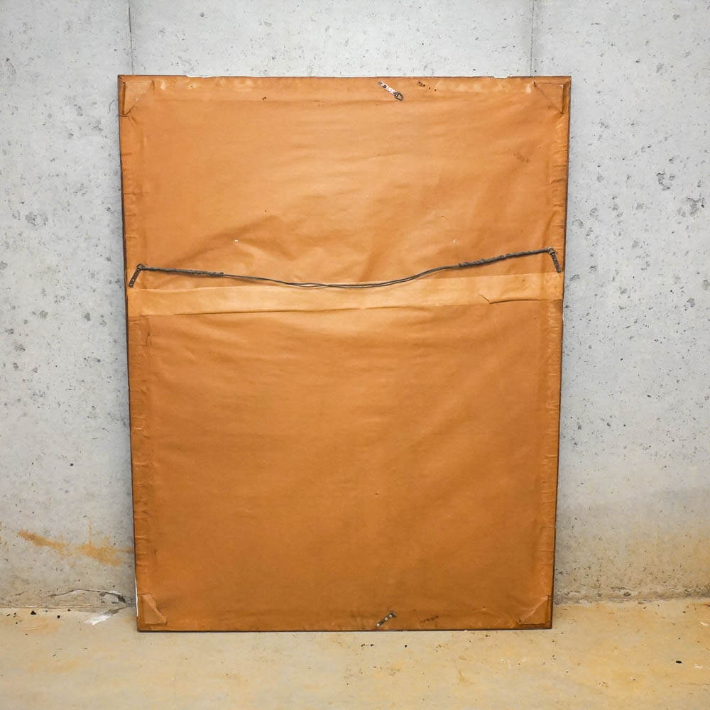 Gold Tone Carved Wall Mirror