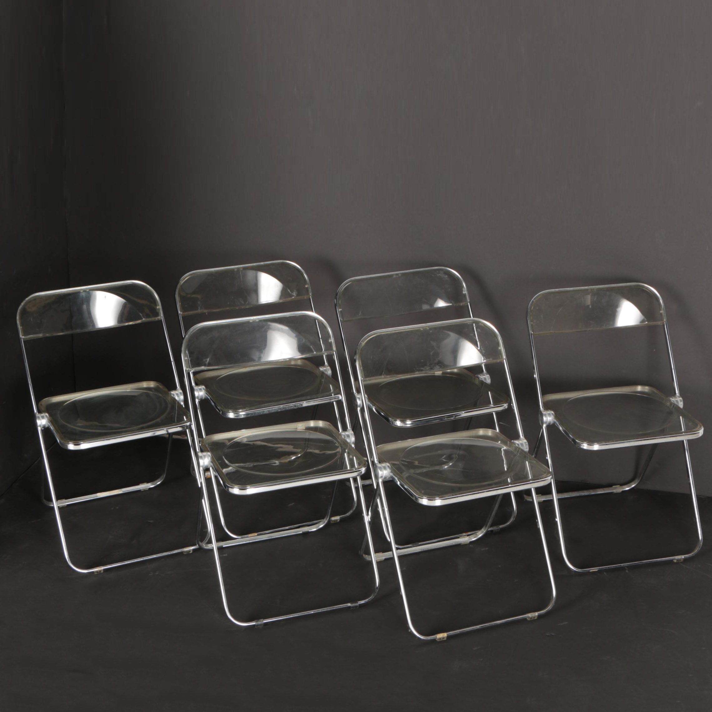 "Plia" Chairs by Anonima Castelli
