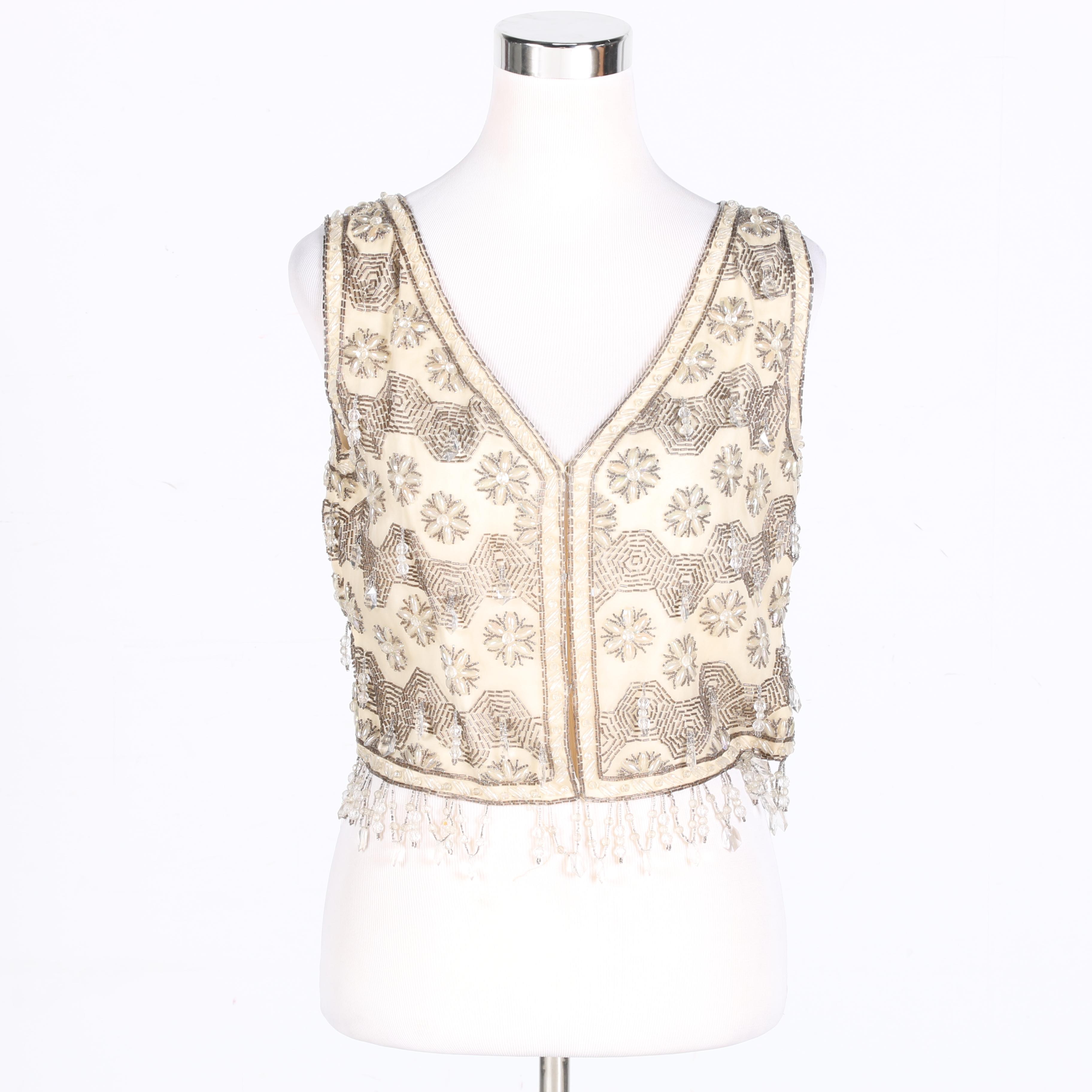 Vintage Beaded Vest