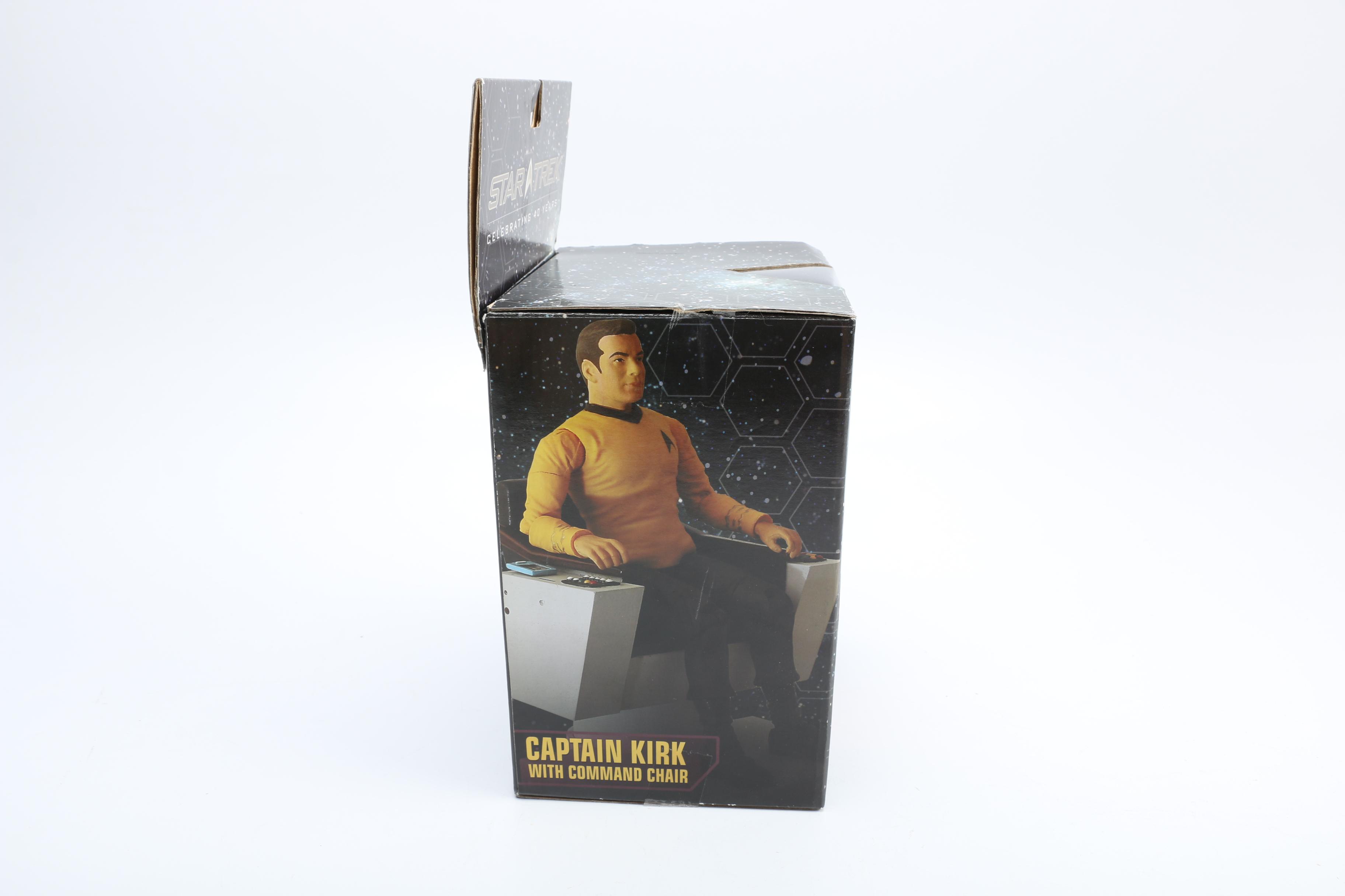 Captain Kirk and Fonzie Figurines