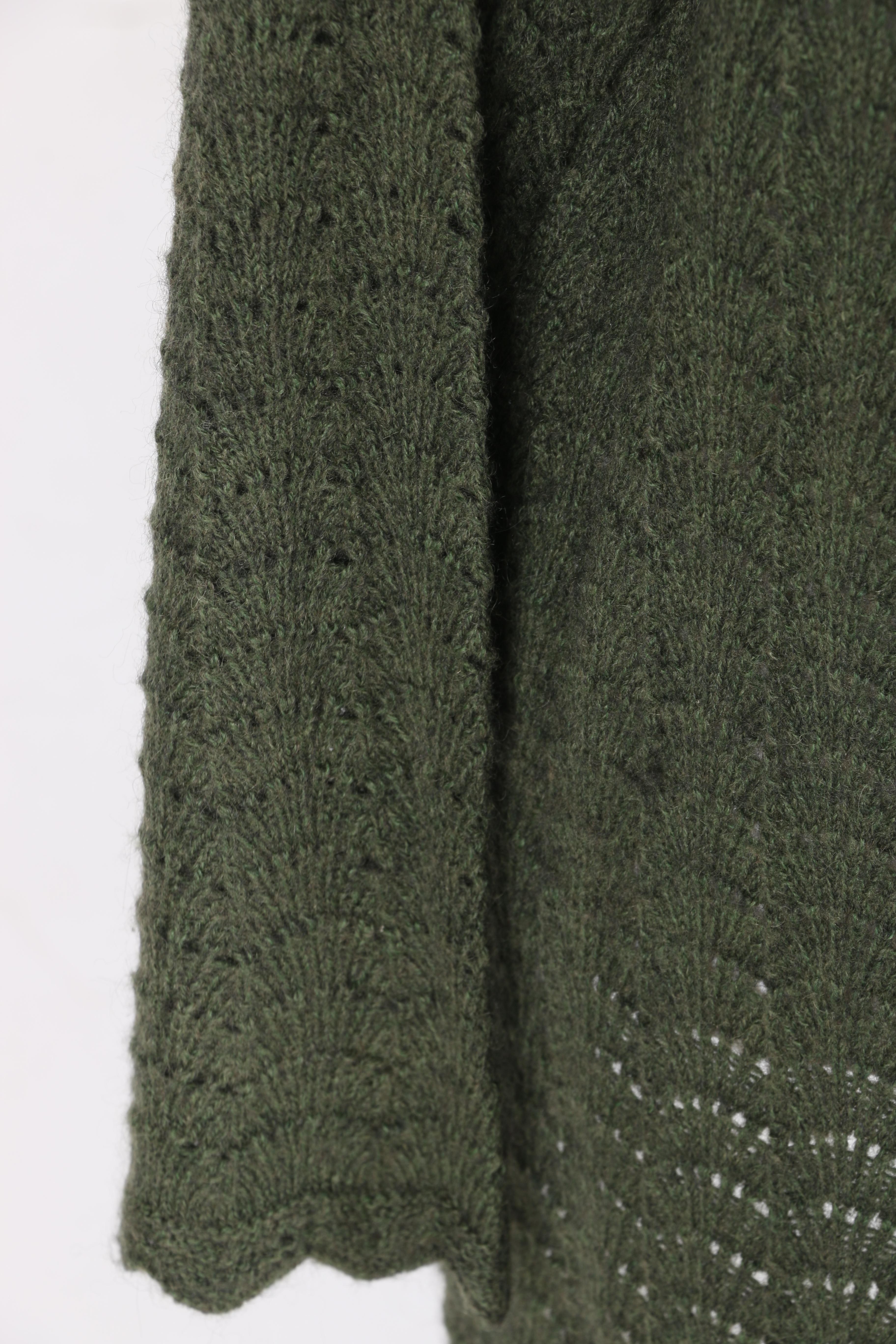 Dolce & Gabbana Green Knit Tunic