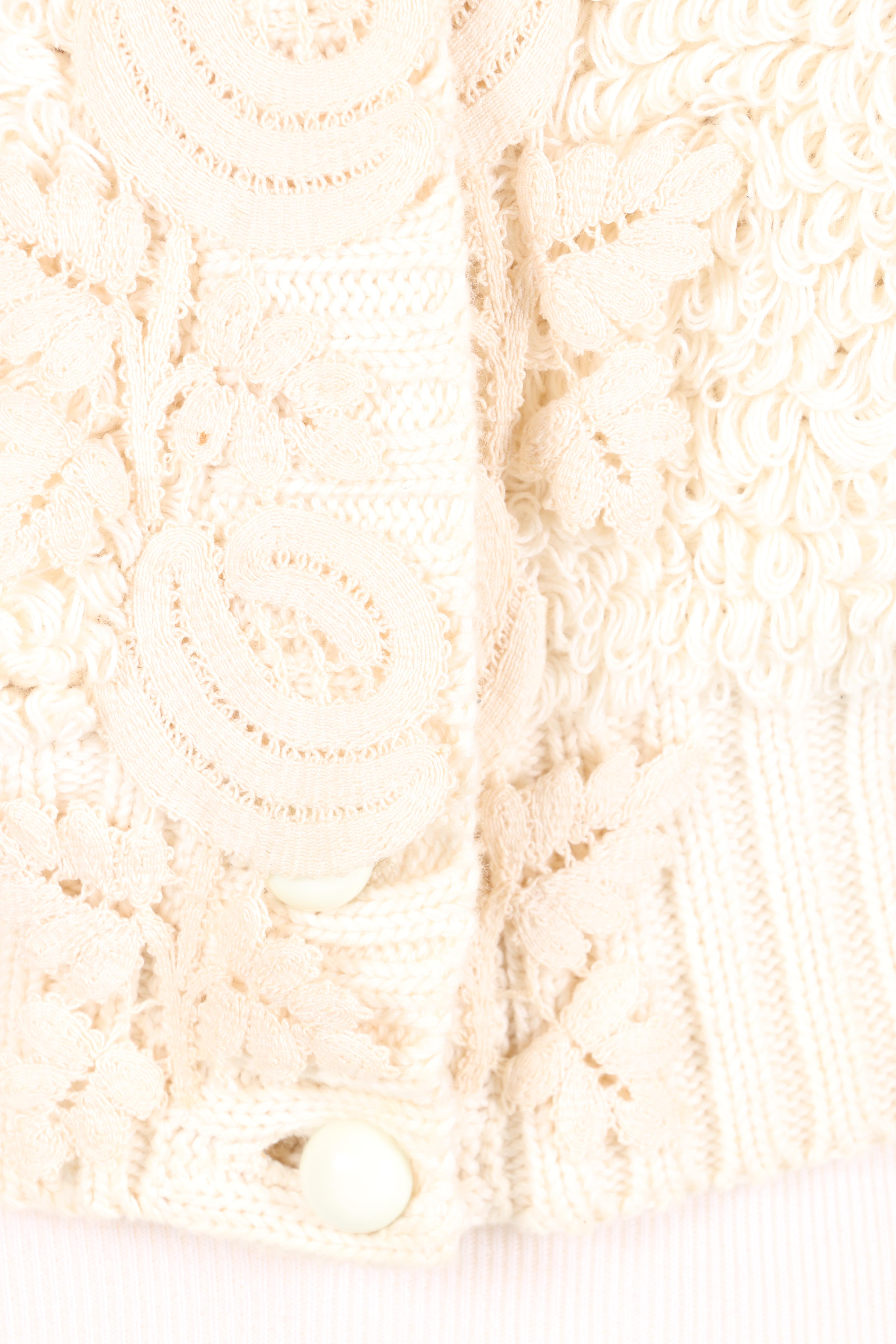 Chloé Ultimo Cream Knit Cardigan