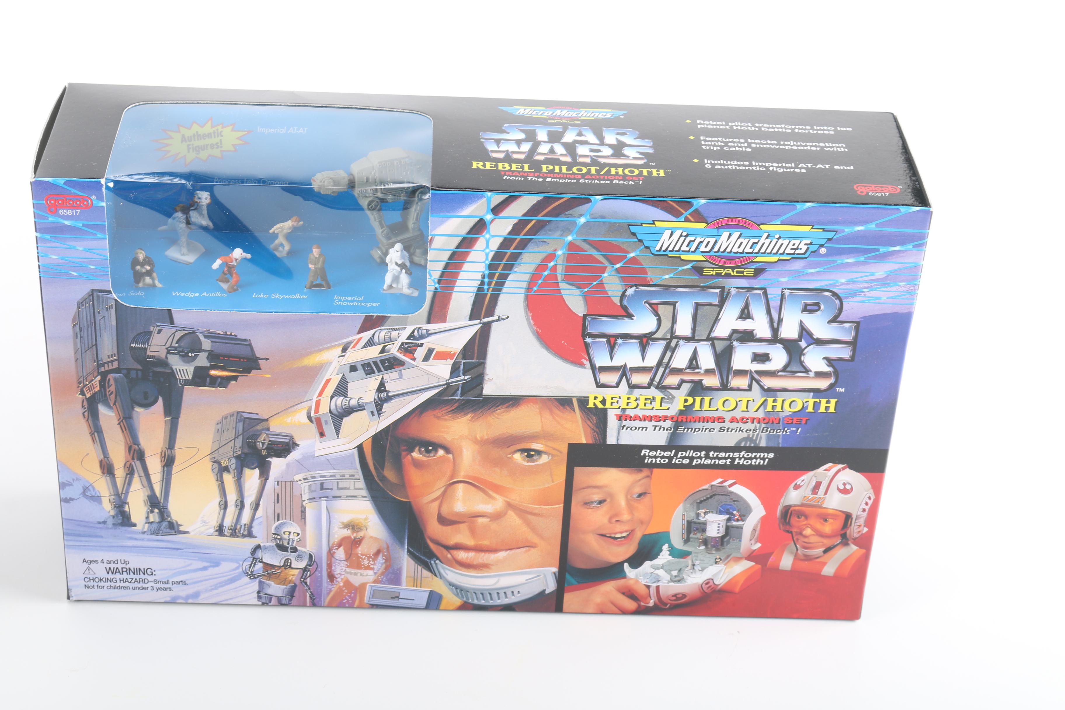 Collection of "Star Wars" Micro Machine Toy Sets